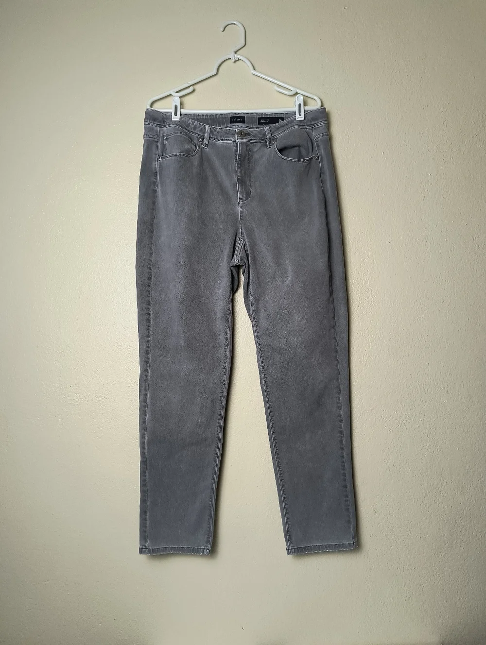 J. Jill High-Rise Jeans in Washed Gray